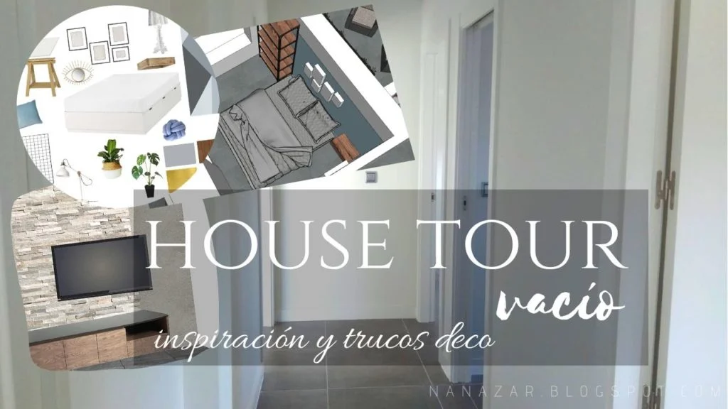 HOUSE TOUR vacío. CASA en MADRID – 3D, trucos DECO, inspiración MOODBOAR